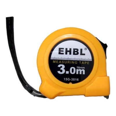 Picture of EHBL Measuring Tape Yellow 3 Meter or 10 Feet - Yellow
