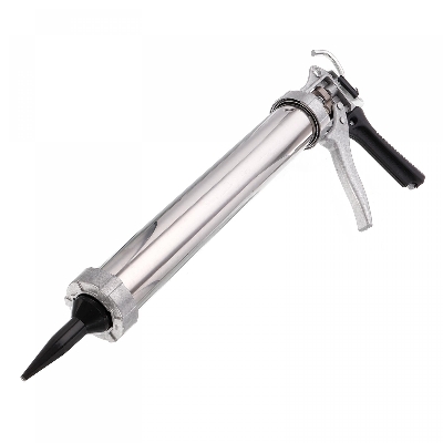 Picture of HAND CAULKING GUN/Aluminium Silicon Gun Size (480 x 65 x 190mm) - White