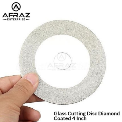 Picture of 4 Inch Diamond Saw Blade Diamond Saw Blade Disc Glass Ceramic Granite Cutting Wheel For Angle Grinder Glass Cutter - White