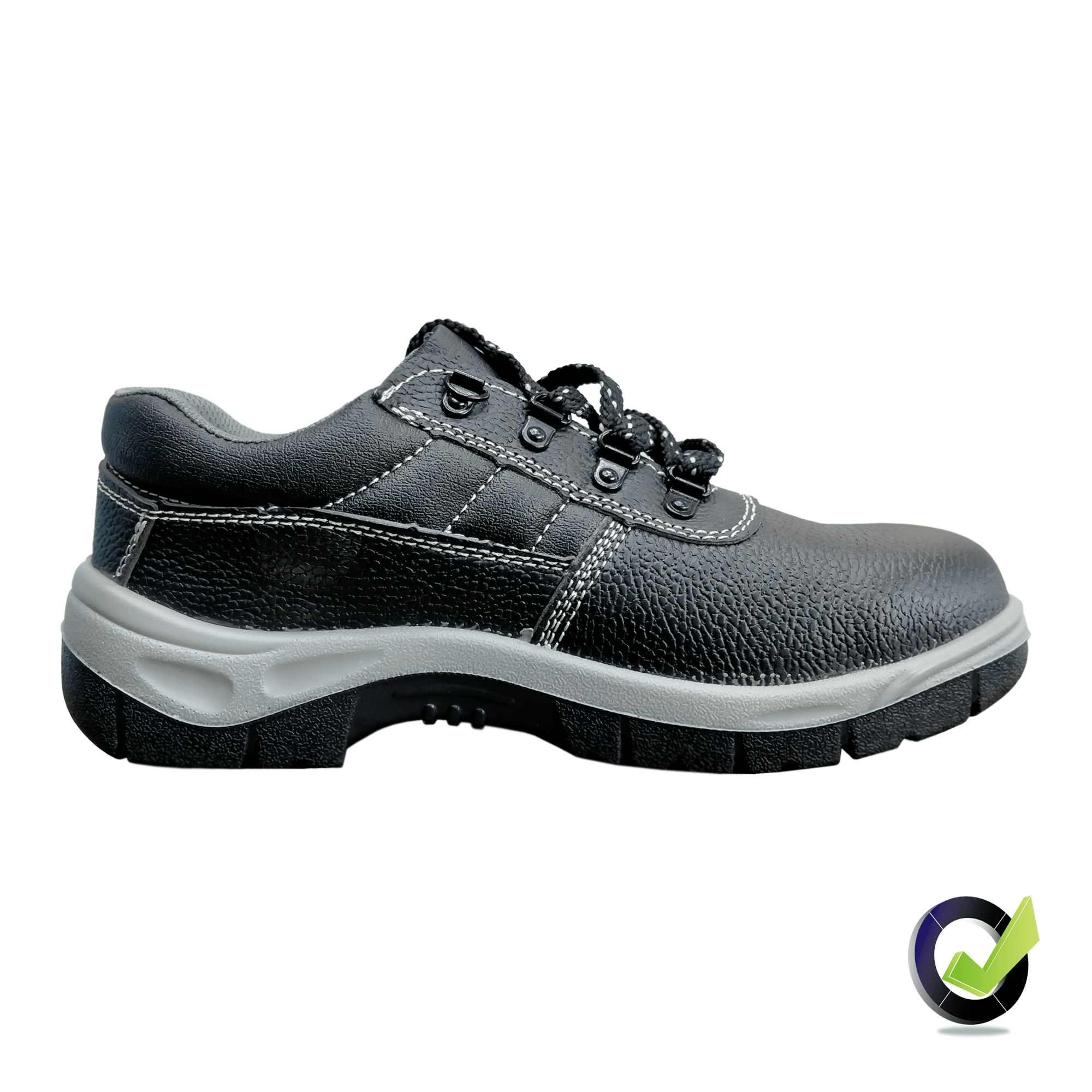 Picture of SOLEX SUPER (China) Safety Shoe for Bikers  Construction Industrial Work Steel ToE - Black