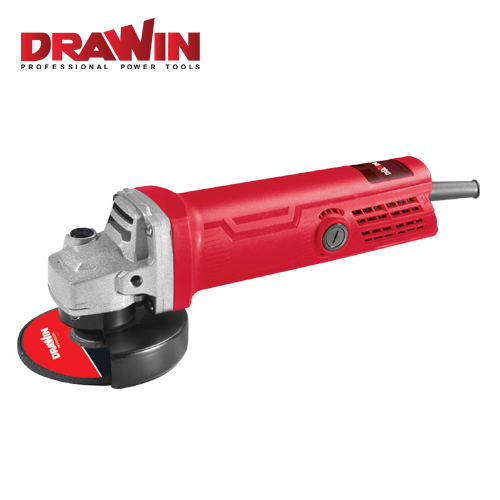 Picture of Angle Grinder 4 Inch DRAWIN With Cutting Disc, Flap Disc 2Pcs Free Item - Red