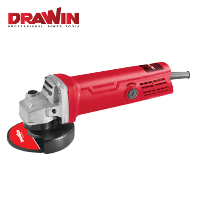 Picture of Angle Grinder 4 Inch DRAWIN With Cutting Disc, Flap Disc 2Pcs Free Item - Red