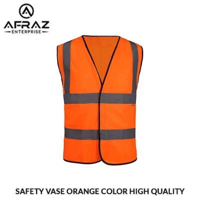 Picture of Orange Color Safety Vest High Quality - Orange