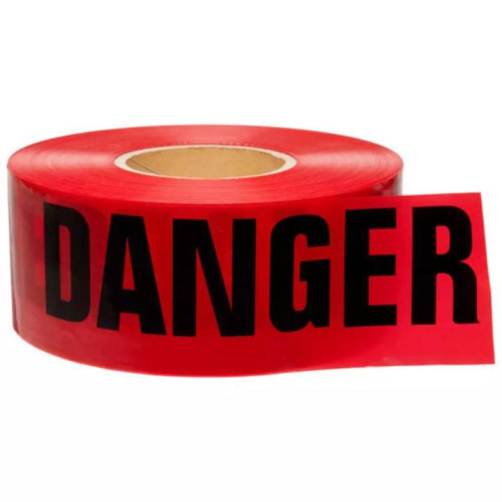 Picture of Caution Tape Sticker for Safety Barrier Construction Area 50Mx7.5Cm Roll