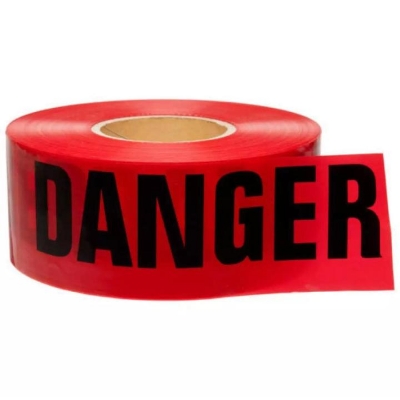Picture of Caution Tape Sticker for Safety Barrier Construction Area 50Mx7.5Cm Roll