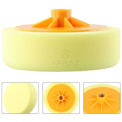 Picture of Polished Sponge Ball Car Detailing Waxing Foam Pad M14 6 Inch Polishing Disc for Car Polisher