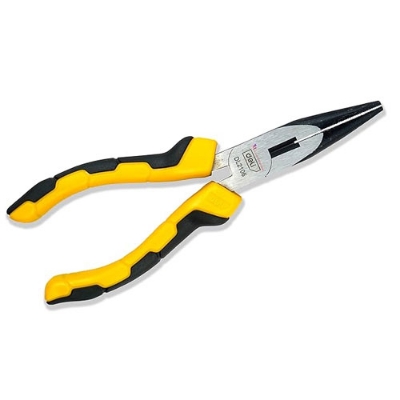 Picture of Deli DL2106 Long Nose Pliers - 6inch Industrial - Yellow