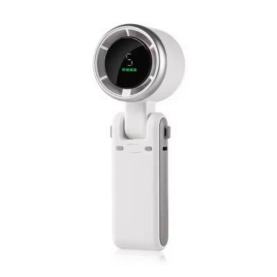 Picture of Portable Handheld Turbo Fan, 5 Gear Wind, Battery Operated, Up to 12 Working Hours, Hand Fan with Air Turbo Tech