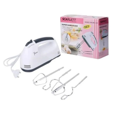 Picture of Multi-Speed Kitchen Mixer SCARLETT HE-133 | MNK SHOP (White)
