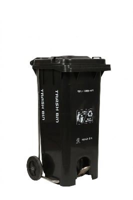 Buy trash-bin-120l-black