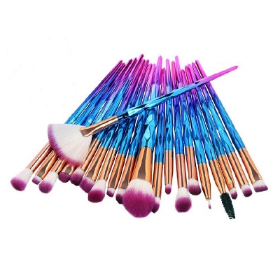 Picture of 20 Pcs/Set Makeup Brushes Set Eye Shadow Make Up Brushes Foundation Powder Lip Eye Make Up Brush Cosmetics Makeup Brush - Makeup Combo Set - Makeup Combo Set - Makeup Combo Set