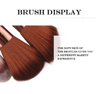 Picture of 18Pcs Makeup Brushes Tool Set Cosmetic Powder Eye Shadow Foundation Blush Blending Beauty Make Up Brush Maquiagem