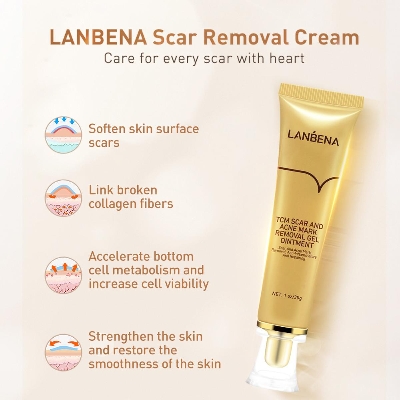 Picture of LANBENA TCM SCAR AND ACNE MARK REMOVAL GEL OINTMENT- 30g