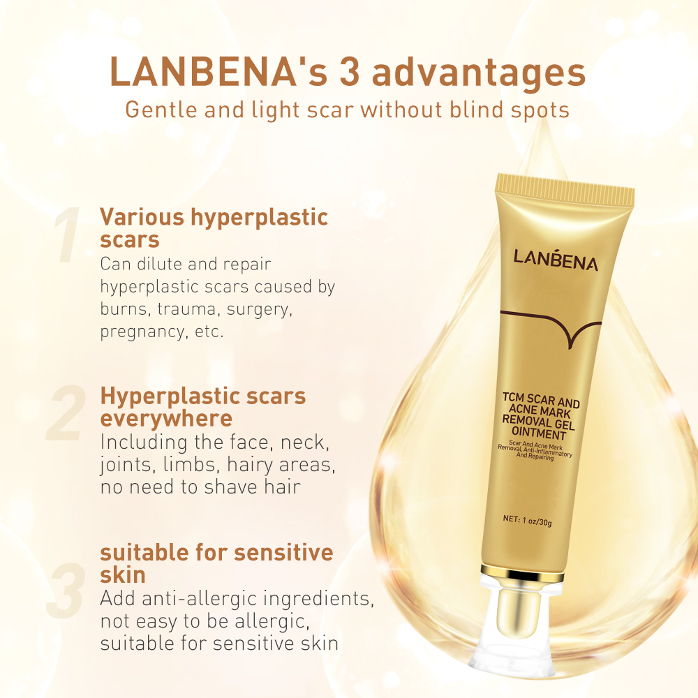 Picture of LANBENA TCM SCAR AND ACNE MARK REMOVAL GEL OINTMENT- 30g