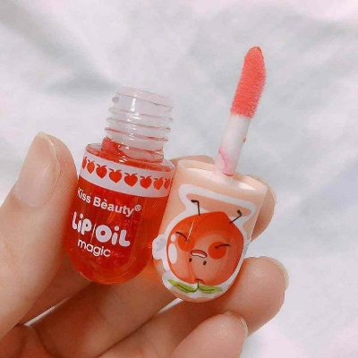 Picture of Kiss Beauty Spot Glaze Peach Glaze New Color-Changing Oil For Lips - Lip Gloss