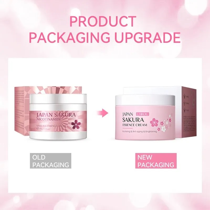 Picture of Laikou Japan Sakura Hydrate Brighten Essence Cream- 25G