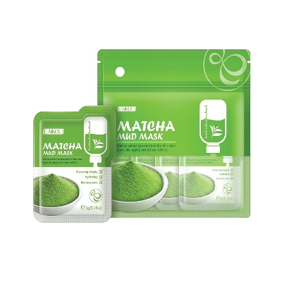 Picture of LAIKOU Matcha Mud Mask for Deep Clean- 5g (12 Pcs/Pack)