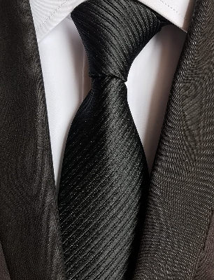Picture of Men's New Professional Office Formal Black Tie 8cm