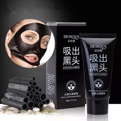 Picture of Bioaqua Blackhead Deep cleansing Peel Off Black Mud Mask- 60g