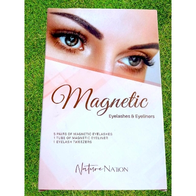 Picture of Nature Nation 5D Magnetic 5 Pairs/Set Eyelashes and Eyeliner Kit