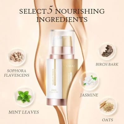 Picture of LAIKOU-Laikou 2 in 1 moisturizing liquid foundation- 25ml