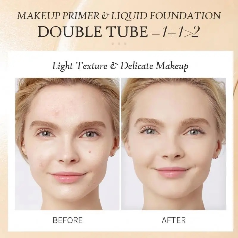 Picture of LAIKOU-Laikou 2 in 1 moisturizing liquid foundation- 25ml