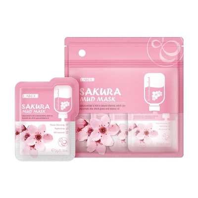 Picture of LAIKOU Japan Sakura Moisturizing Mud Mask- 12 Pcs/Pack