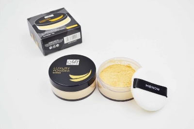 Picture of Menow Makeup F16007 Luxury Banana Powder Face Oil-control Loose Powder Foundation- 15g