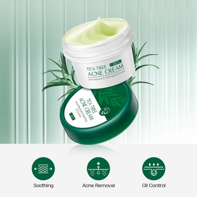 Picture of LAIKOU Tea Tree Acne Removal & Soothing Oil  Control Cream- 20g
