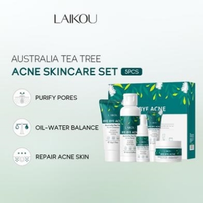 Picture of LAIKOU Bye Bye Acne Australia Tea Tree Acne Skin care Set- 5pcs/Set