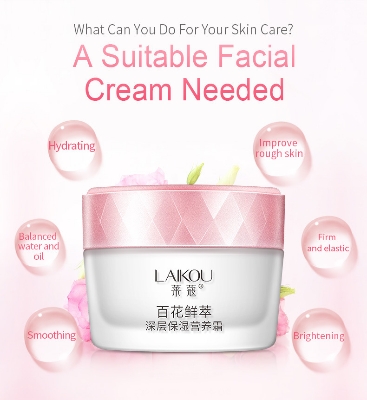 Picture of LAIKOU Lily Refreshing & Moisturizing Face Cream- 50g