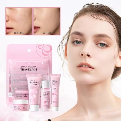 Picture of LAIKOU Japan Sakura 4 Pcs/Set Travel Kit- 56g