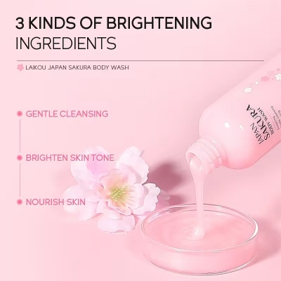 Picture of LAIKOU Japan Sakura gentle Cleansing Smoothing Body Wash- 100ml