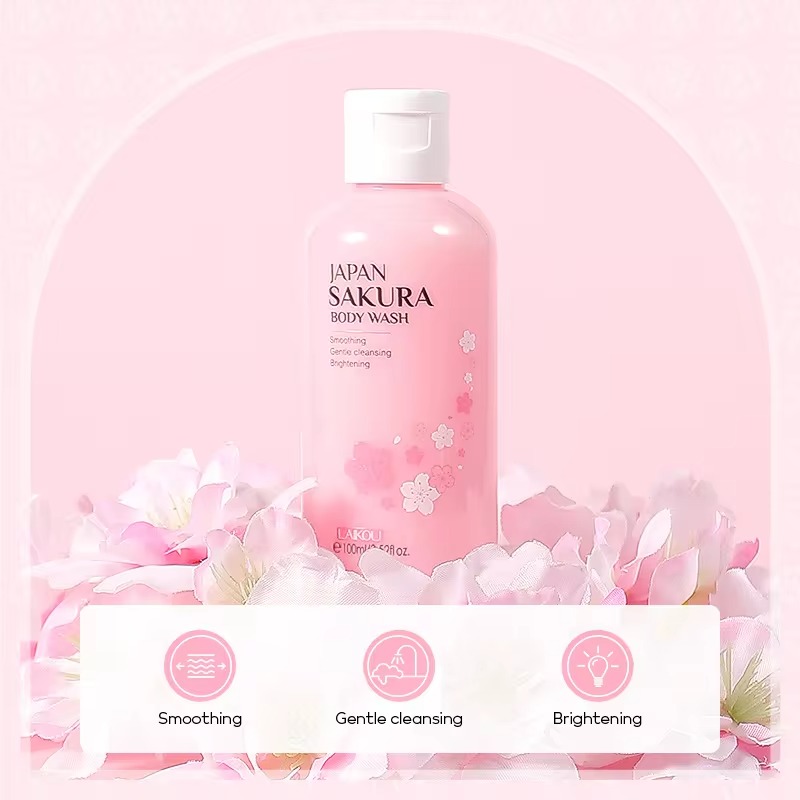 Picture of LAIKOU Japan Sakura gentle Cleansing Smoothing Body Wash- 100ml