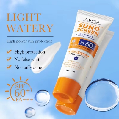 Picture of SADOER Anti Oxidant Full Body SPF 60 PA+++ Sun Screen Cream- 40g