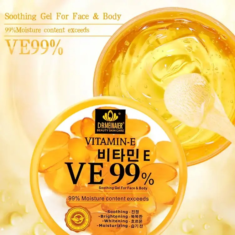 Picture of DRMEINAIER Vitamin E VE 99% Soothing Gel  for Face & Body- 300ml