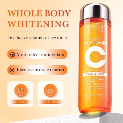 Picture of SADOER 5X Vitamin C Whitning Face Toner- 130ml