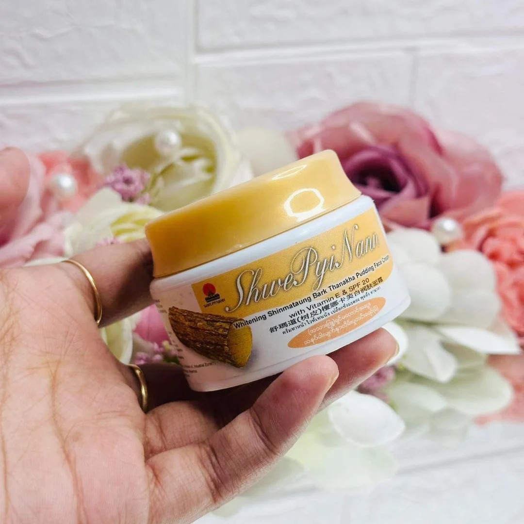 Picture of Shwe Pyi Nann Thanaka SPF 20 with Vitamin E Pudding Face Cream- 25ml