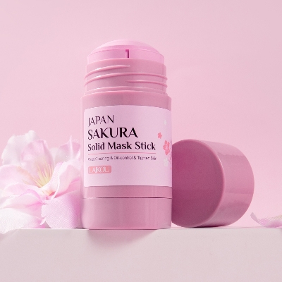 Picture of LAIKOU Japan Sakura Pores Cleansing Oil Contol Solid Mask Stick- 40g
