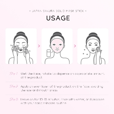 Picture of LAIKOU Japan Sakura Pores Cleansing Oil Contol Solid Mask Stick- 40g