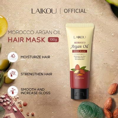 Picture of LAIKOU Morocco Argon Oil Hair Mask- 100g