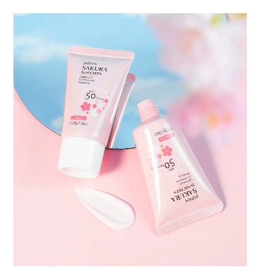 Picture of LAIKOU Japan Sakura Lightweight SPF 50 PA+++ Sunscreen Cream- 30g