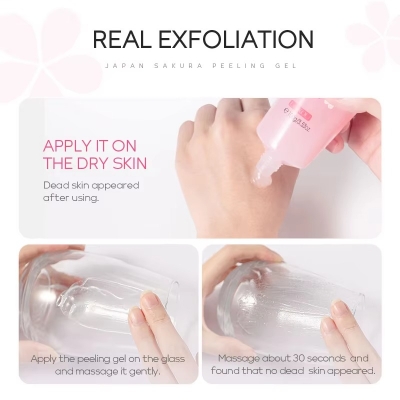 Picture of LAIKOU Japan Sakura Clean Pores Face Peeling Gel- 100g