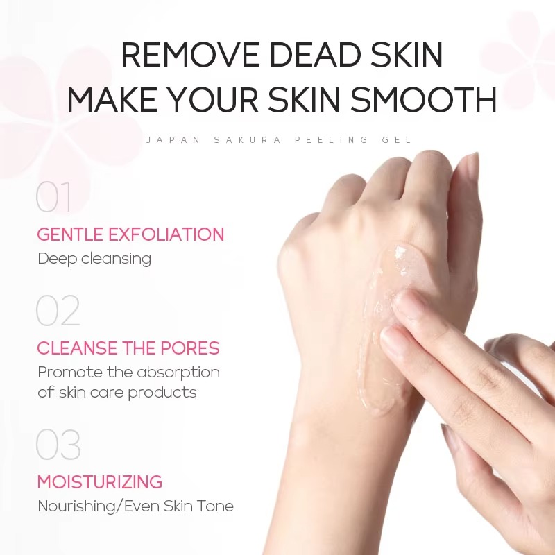 Picture of LAIKOU Japan Sakura Clean Pores Face Peeling Gel- 100g