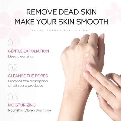 Picture of LAIKOU Japan Sakura Clean Pores Face Peeling Gel- 100g