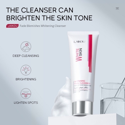 Picture of LAIKOU White Skin Fade Facial Foam Cleanser- 80g