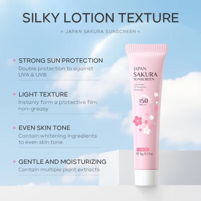 Picture of LAIKOU Japan Sakura SPF50 PA+++ Sunscreen- 8g
