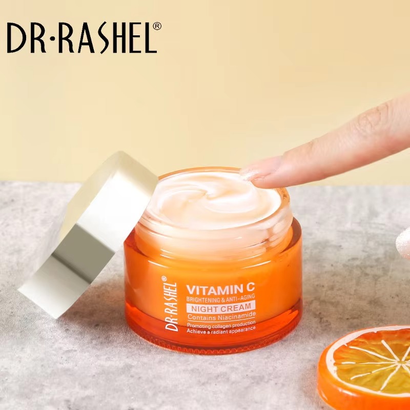 Picture of Dr. Rashel Vitamin C Anti- aging Niacinamide Night Cream- 50g