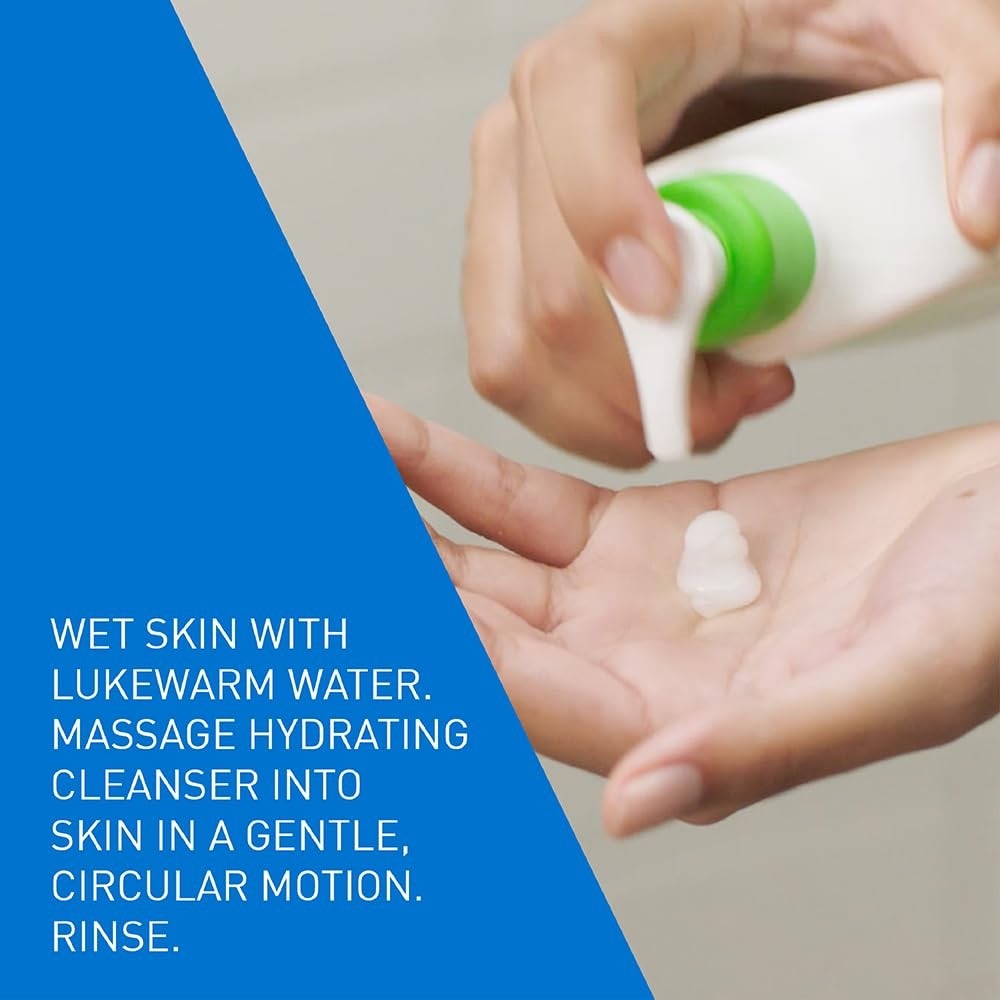 Picture of CeraVe Fragrance Free Hydrating Face Cleanser- 236ml