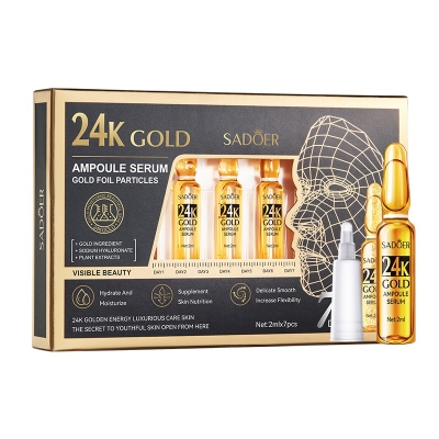 Picture of SADOER 24K Golden Ampoule Hydrating & Moisturizing Serum- 2mlX7pcs